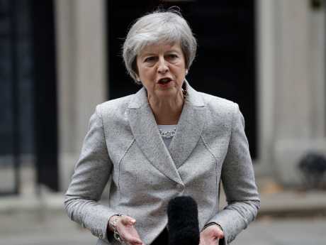 英國首相文翠珊.ap