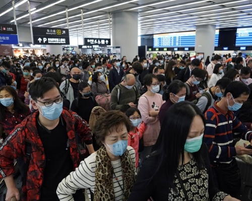 【武漢肺炎】惠州病患2名香港親友需隔離 4人接觸過轉機病患入營檢疫