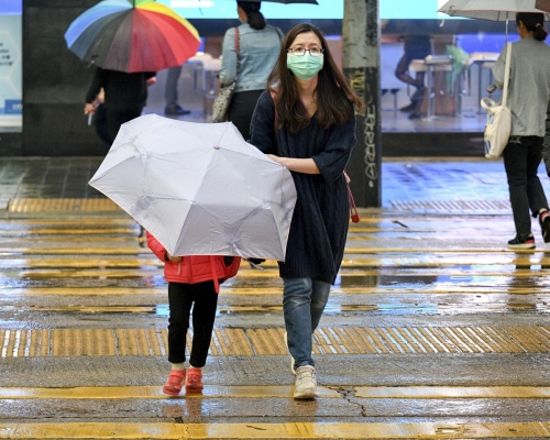 狂風雷暴一連7日有雨 下周二放晴