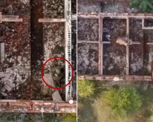 兩俄兵「人體連結中」遭烏克蘭無人機投彈影片瘋傳 網民：致命性愛