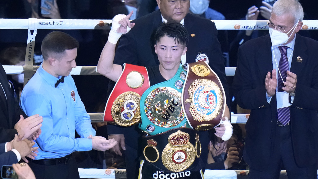 拳擊 日本史上第一人井上尚彌統一4大組織金腰帶 頭條日報