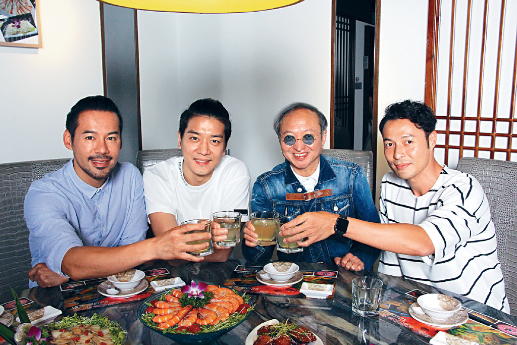 ﻿■左起 : 徐榮、黎諾懿和張達倫三位實力派演員，期待日後在我製作上的電影可以合作！