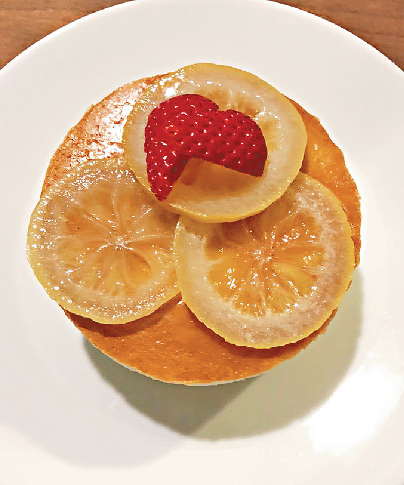 ﻿雪之下的檸檬pancake