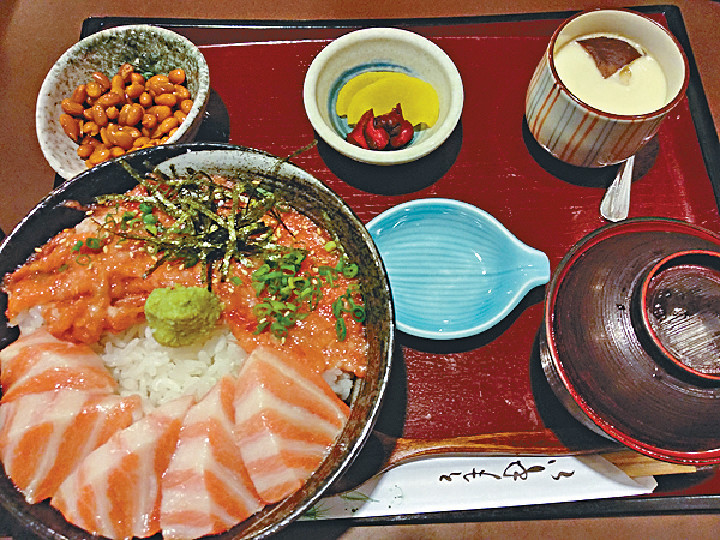 ﻿■藍鰭吞拿魚中腩及魚腩蓉丼定食