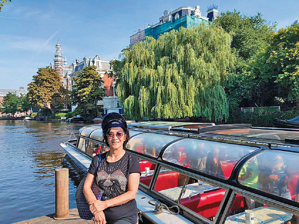 ■在阿姆斯特丹坐船暢遊運河