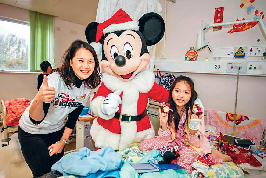 ﻿■Linda接任願望成真基金香港主席，幫助患病兒童。