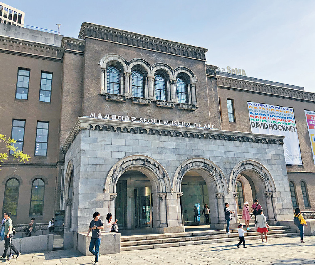 ■首爾市立美術館的建築，散發復古西洋風格。p/　　