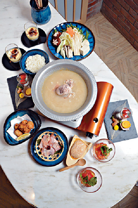 ﻿■日本鳥水炊鍋 $550（二人用）