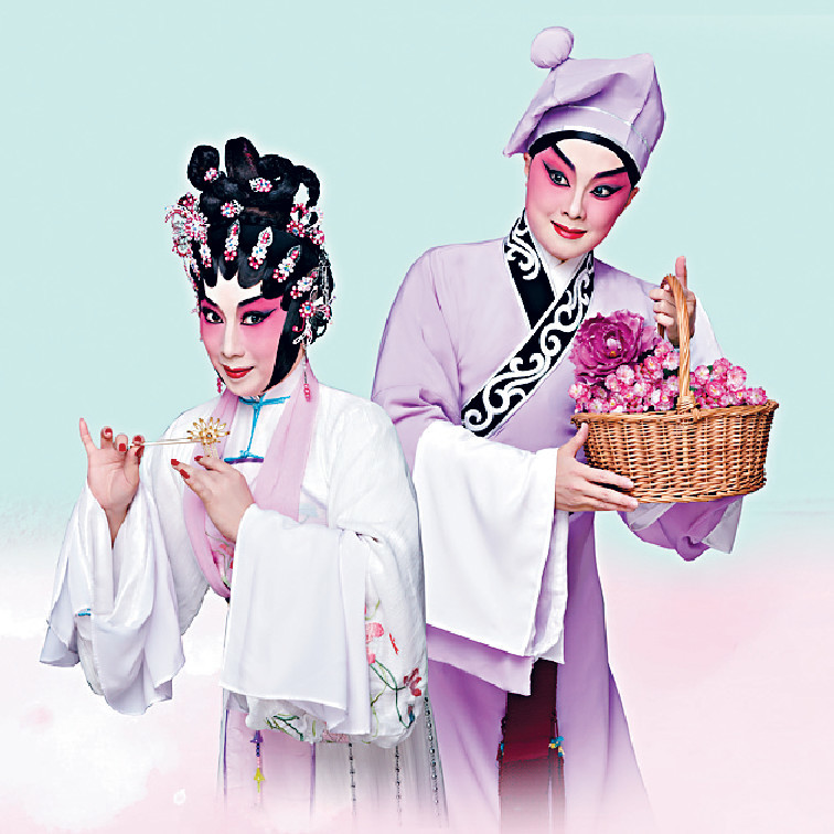 ﻿■任丹楓和紫令秋在《月老笑狂生》的造型。