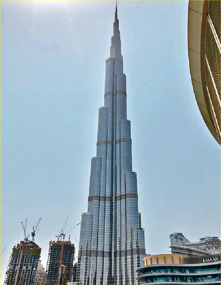 世上最高的建築物Burj Khalifap/　　