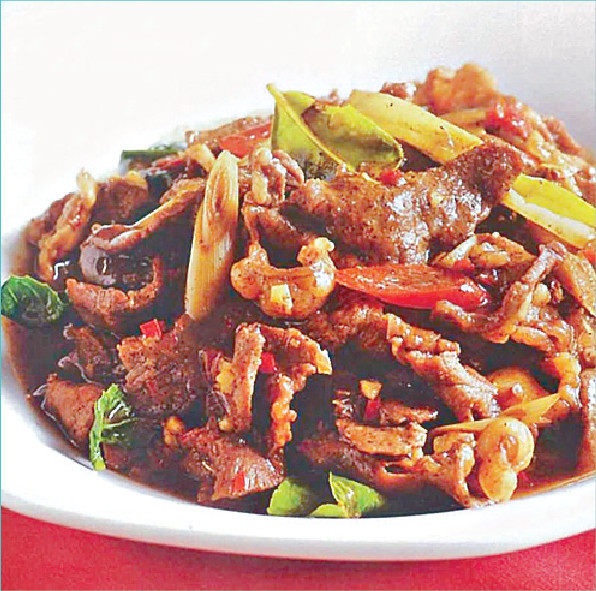 辣炒牛肉