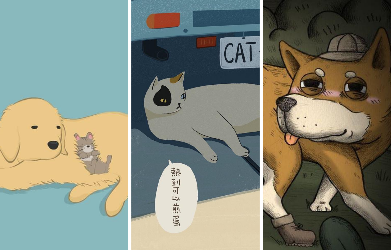 動物插畫 動物題材插畫暖心又學到冷知識 頭條日報 動物插畫 動物題材插畫暖心又學到冷知識 頭條日報