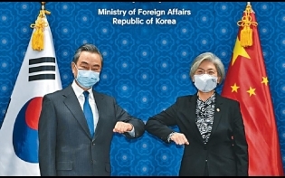 王毅訪韓冀兩國疫下相助 就地區問題抗疫等話題交換意見