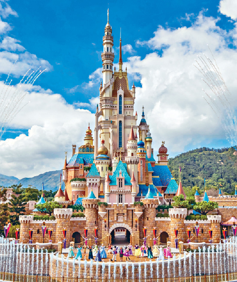 ■迪士尼全新嘅「奇妙夢想城堡」，裝載着多位公主同女王嘅追夢故事。p/　　