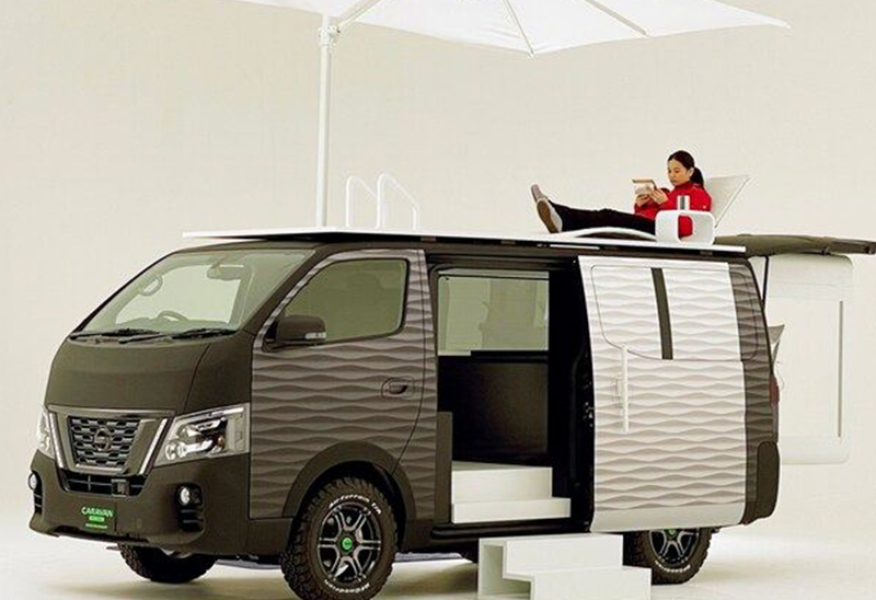 NV350 Caravan Office Pod Concept掀動流動辦公室熱潮