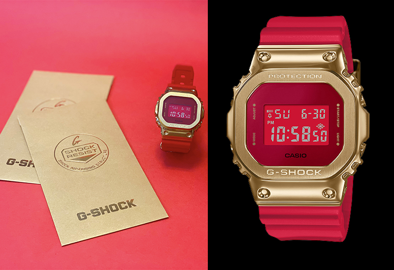 21新年情人節禮物推薦 Casio G Shock牛年限定系列手表 輕鬆打造喜氣洋洋甜蜜造型 頭條日報