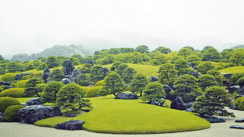 足立美術館庭園變身風景畫 頭條日報
