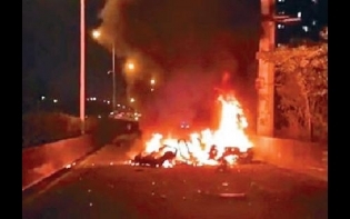 廣州Tesla起火 男乘客當場死亡