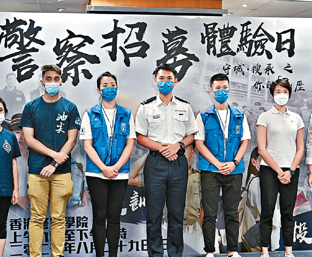 警察招募日逾千人出席上半年投考人數增一成 頭條日報