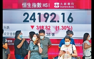 恒大危機影響本周走勢 港股恐下試23700