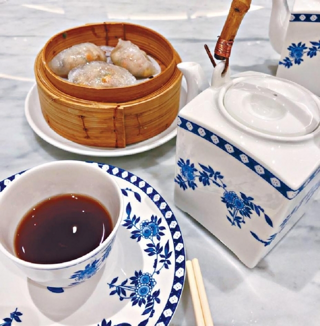 ■精美「粵東」藍白瓷器餐具