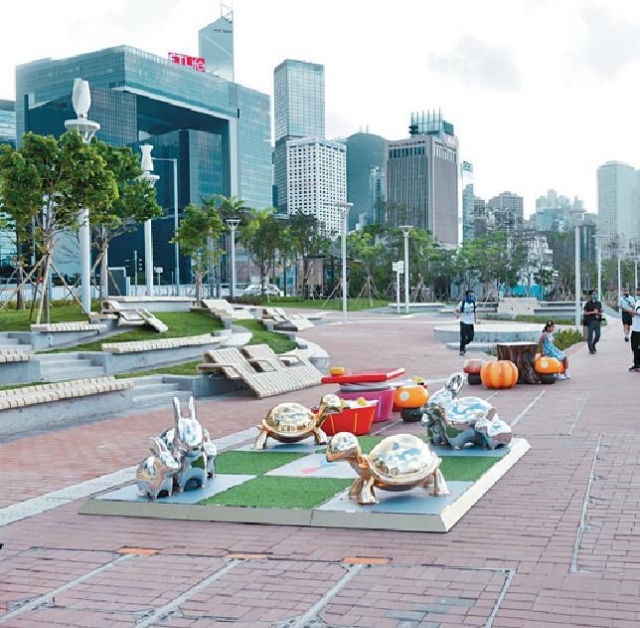 ■海濱發展有助促進城市的經濟增長，更可增加市民對香港的自豪感和歸屬感。資料圖片
