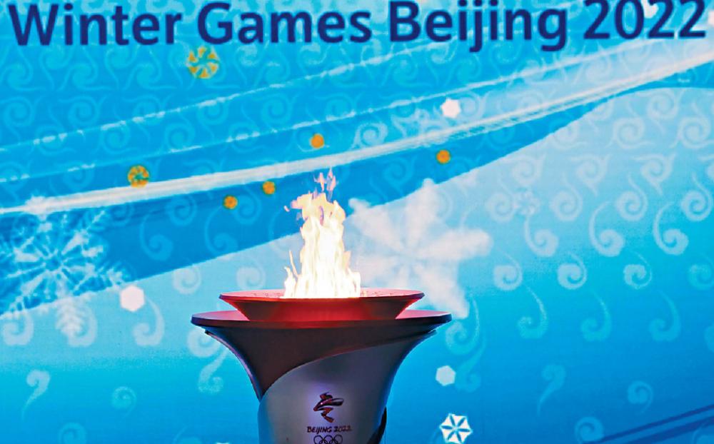 ■拜登日前表示考慮外交杯葛北京冬奧後，引發雪球效應 。新華社