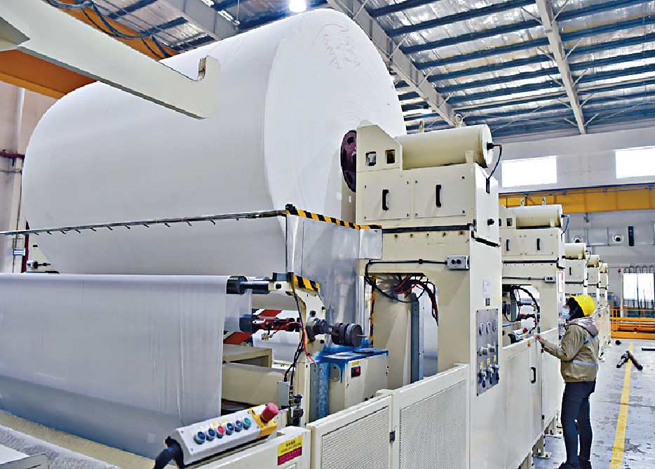 ■理文造紙為中國造紙業的龍頭企業之一。資料圖片p/　　