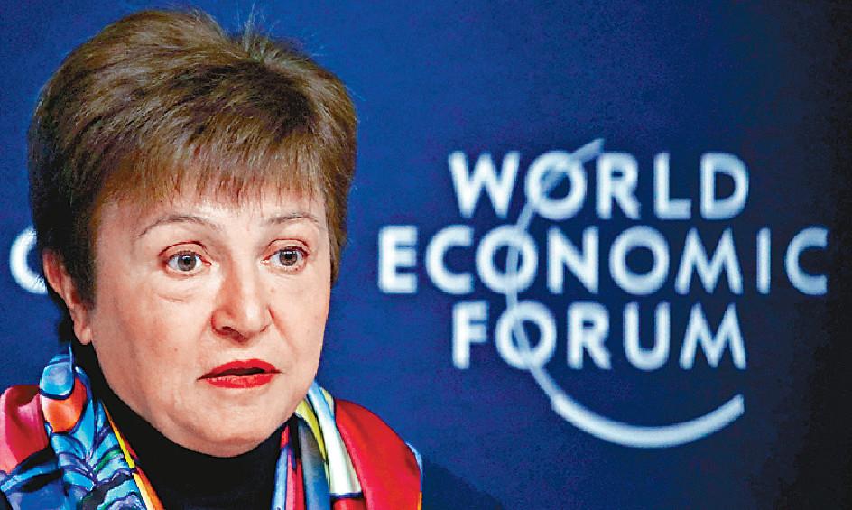 ■IMF總裁格奧爾基耶娃指，現在「清零」帶來的風險多於收益，並影響國家與世界的經濟復甦。  資料圖片
