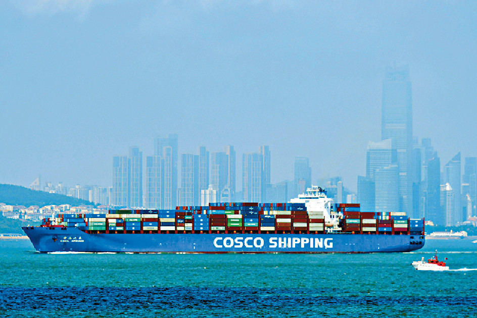 ■中遠海控是提供集裝箱航運服務的全球最大供應商之一。資料圖片