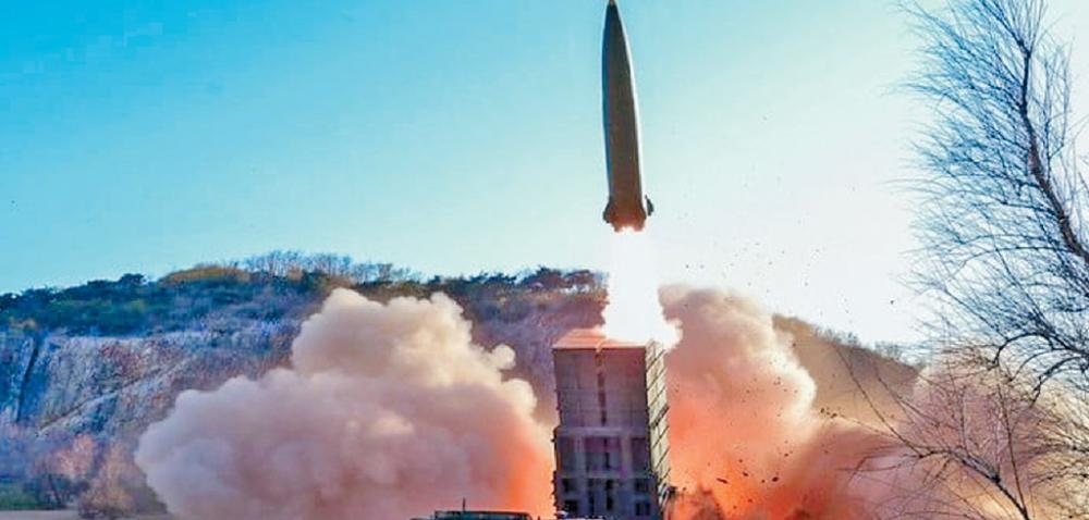 ■今次是北韓今年第十八次發射武器，是首次連續發射八枚導彈。