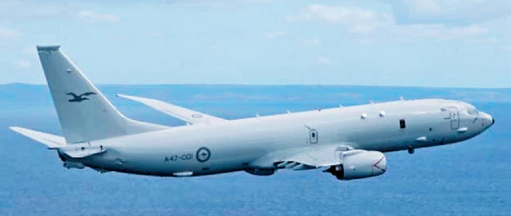 ■澳洲國防部稱一架P-8巡邏機被解放軍一架戰機攔截。