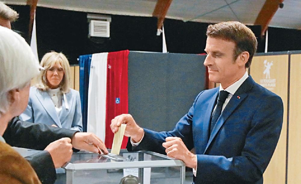 ■法國國民議會選舉第二輪投票結束。