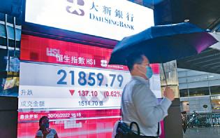 港股半年累插1538點 中海油漲43%藍籌稱王