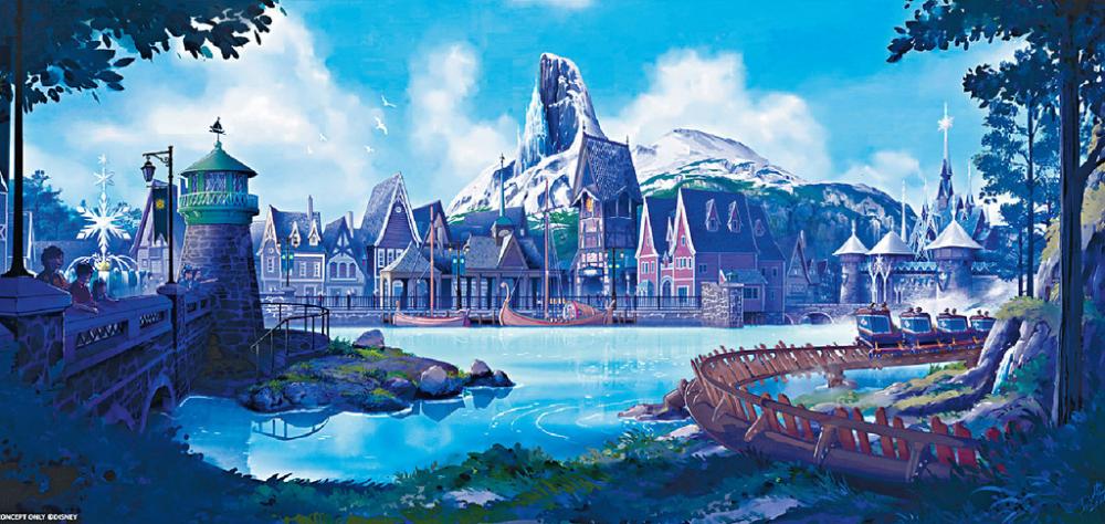 ■首個《魔雪奇緣》主題園區魔雪奇緣世界喺明年下半年登場。