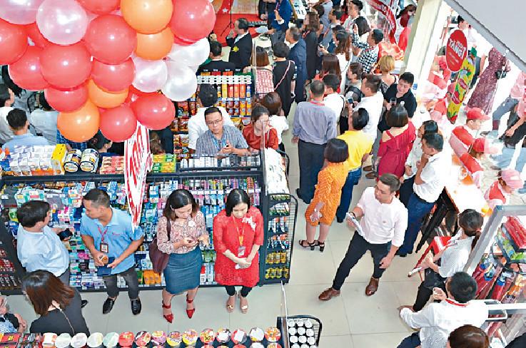 ■金源米業在越南多個城市，經營Circle K便利店。