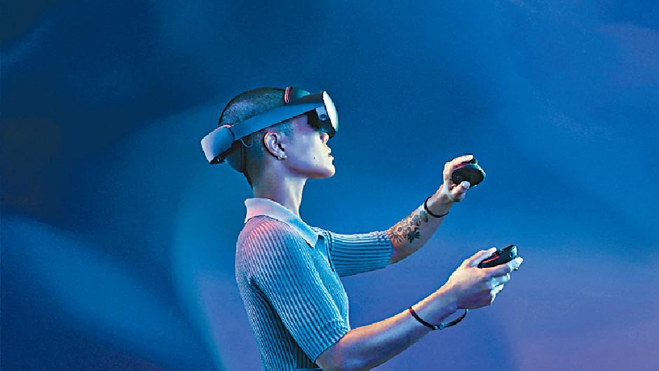 ■今年有不少廠商推出新一代VR眼罩，當中包括Meta的Quest Pro。資料圖片
