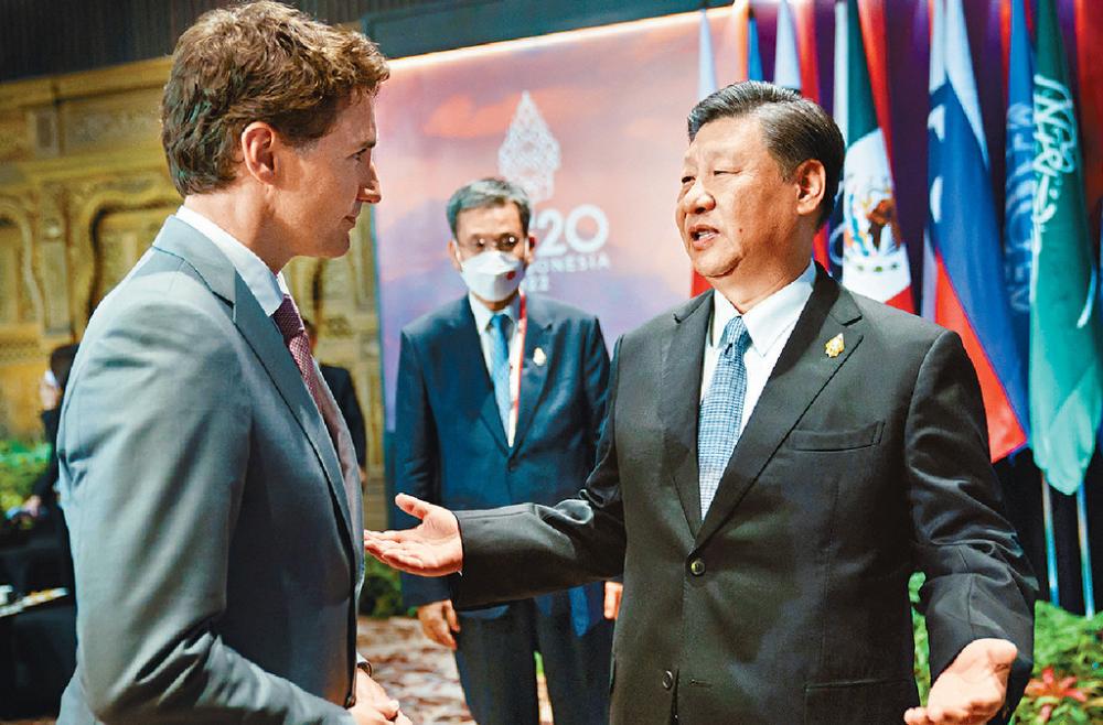 ■中加關係近期因國安問題一事早陷入緊繃，國家主席習近平的舉動更是引起國際軒然大波。