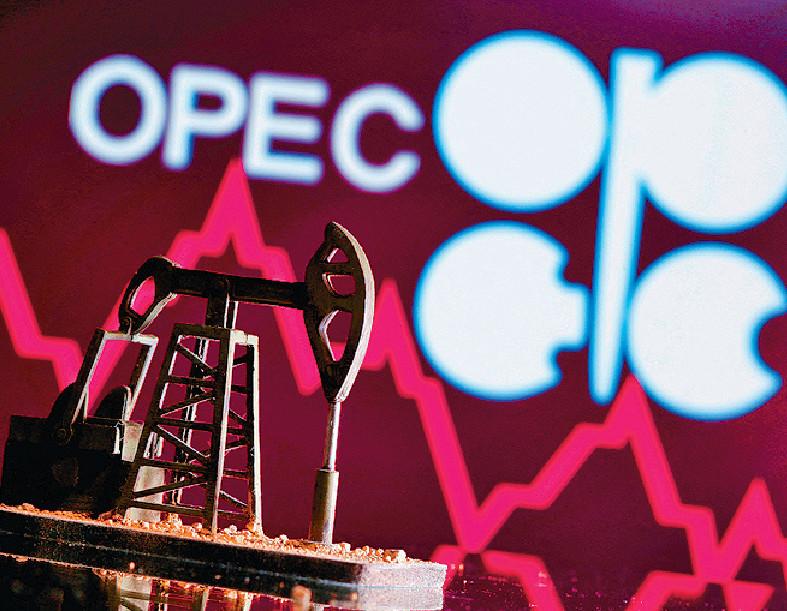 ■OPEC在最新月報中，上調石油需求預期，也有利支撐油價向上。資料圖片