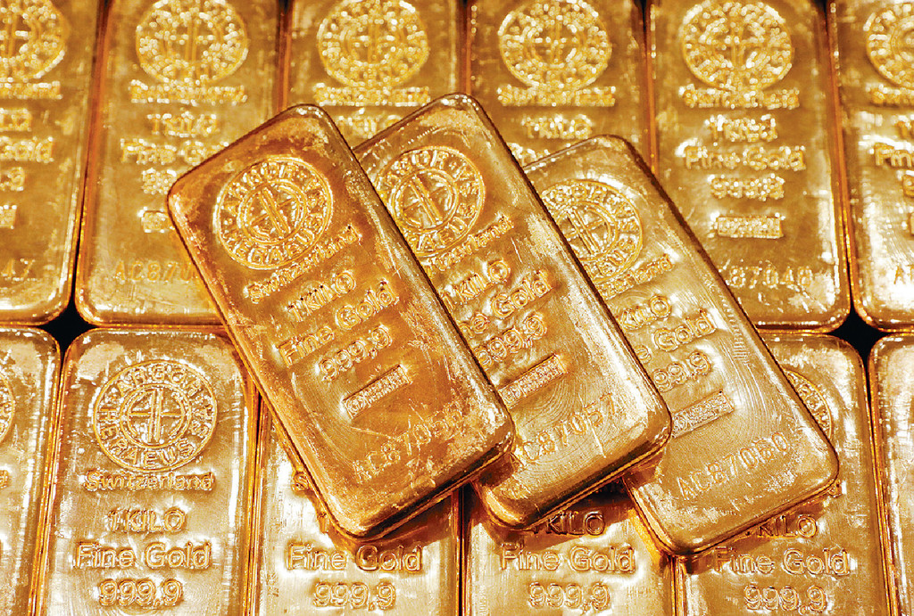 ■筆者認為，中期黃金有可能再次上漲，並再次邁向每盎司2050美元。p/　　