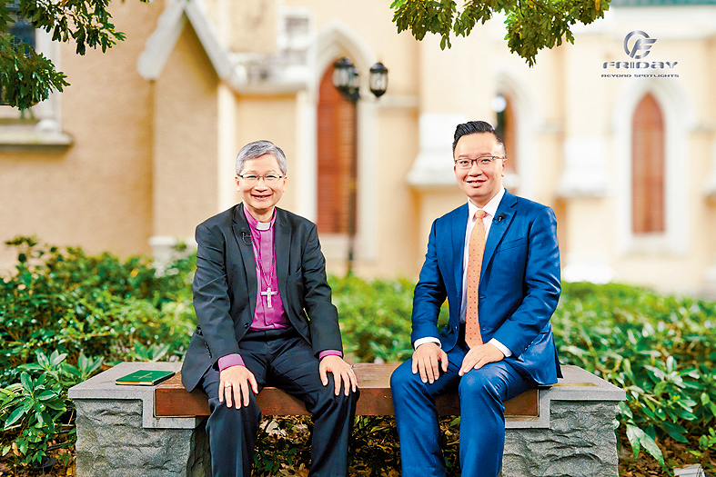 陳謳明與陳曉峰暢談香港宗教信仰。