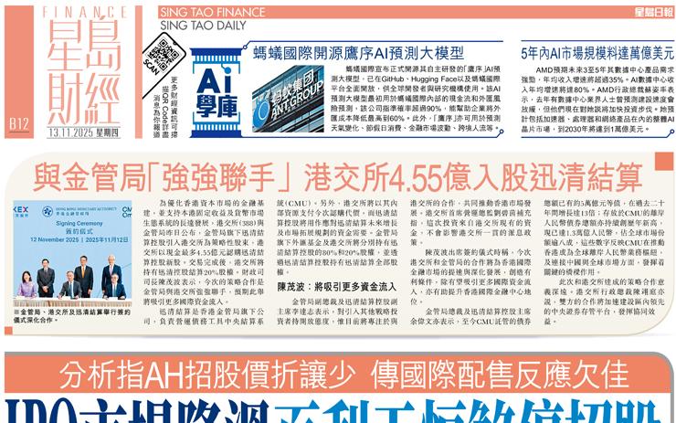 IPO市場降溫百利天恒煞停招股 分析指AH招股價折讓少 傳國際配售反應欠佳